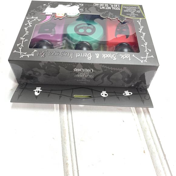 Disney The Nightmare Before Christmas Lock Shock And Barrel Fragrance Set Parfum - Picture 9 of 12
